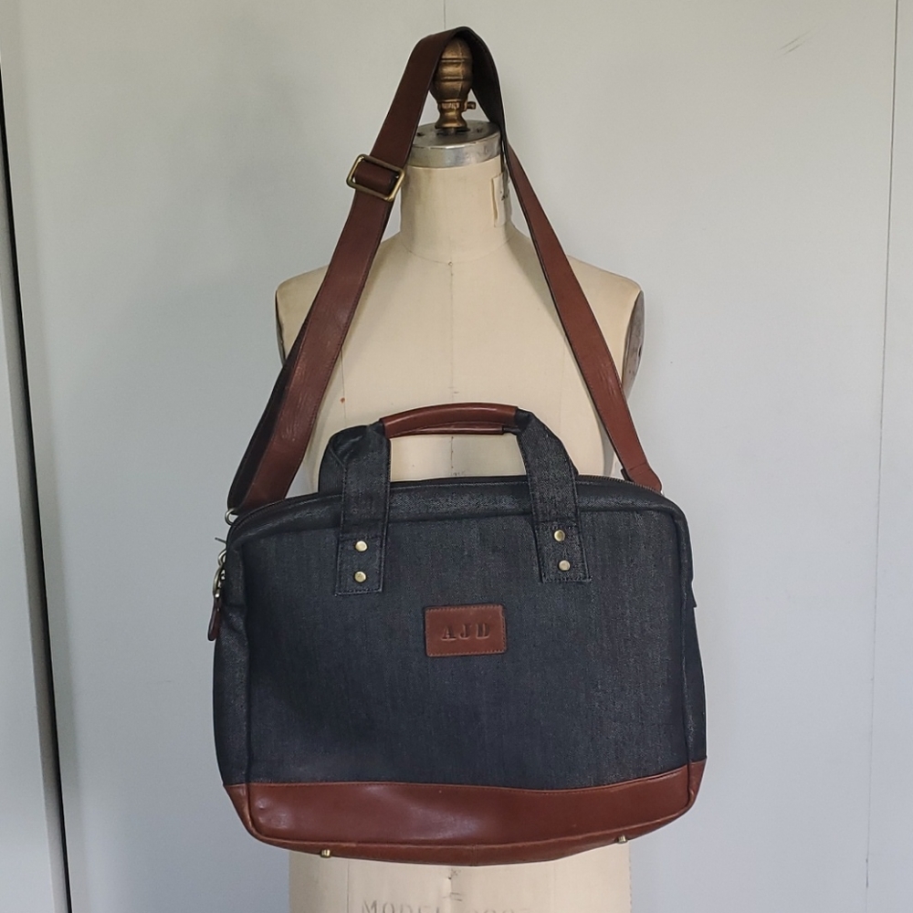 AJD Denim Laptop Bag